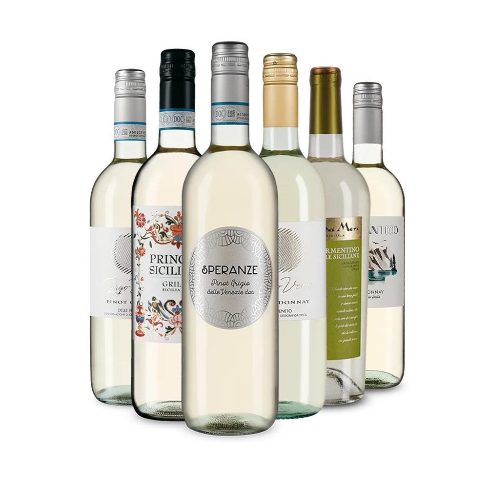 Italienischer Weißwein: unsere Verkostungsstars im Paket – Gold