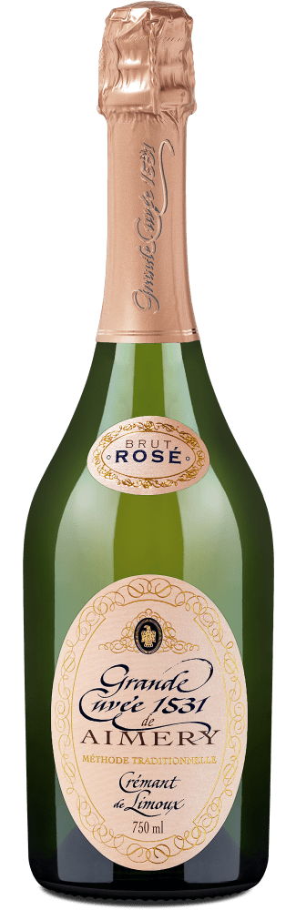 Grande Cuvée 1531 de Aimery Crémant de Limoux Rosé brut – Gold