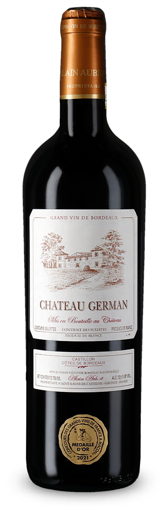 Castillon Côtes de Bordeaux 2020 – Gold