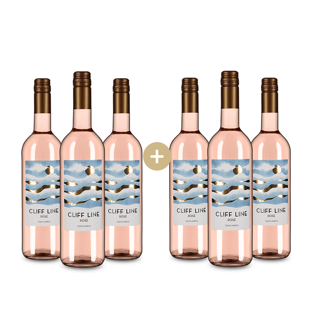 3+3 Flaschen Rosé 2024 – Gold