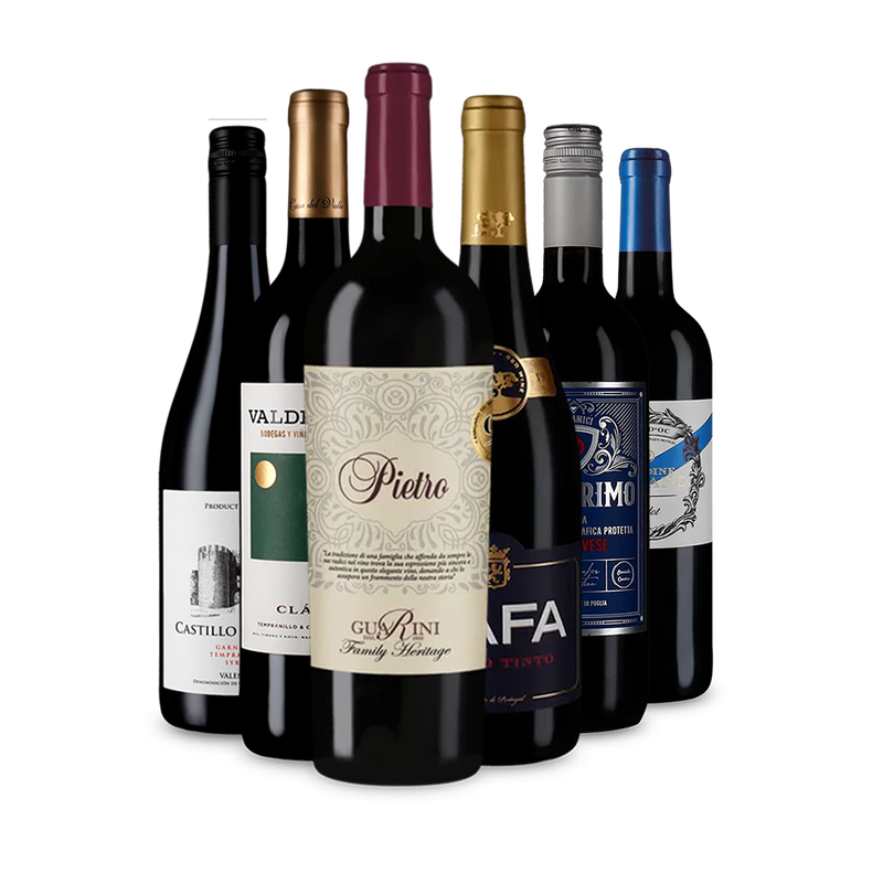 Rotwein-Entdeckungen aus Südeuropa – Gold