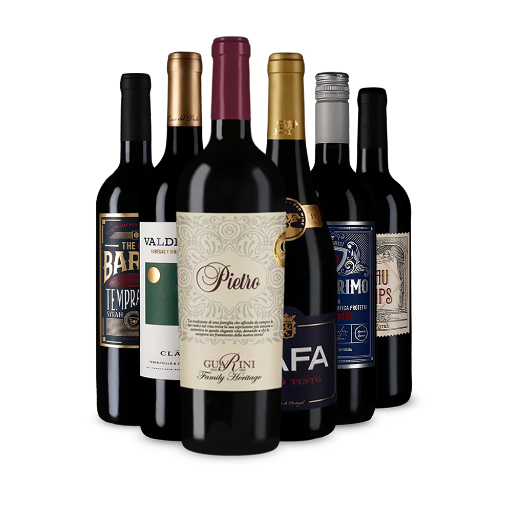 Rotwein-Entdeckungen aus Südeuropa – Gold