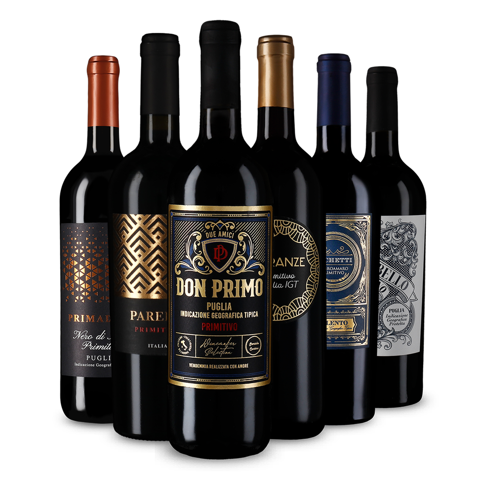 6x1 Primitivo Entdeckerpaket