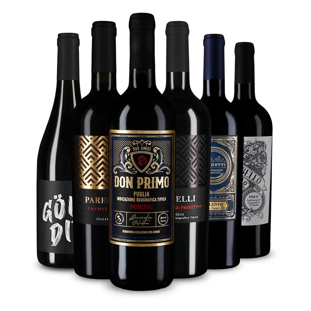 6x1 Primitivo Entdeckerpaket