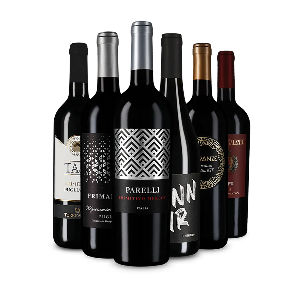 Der Trend-Rotwein Nr. 1: Primitivo im Entdeckerpaket – Gold
