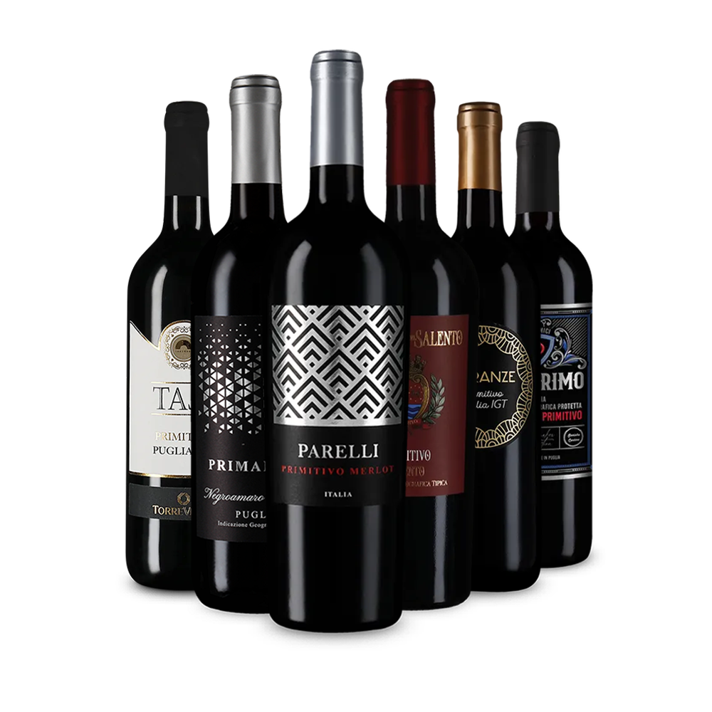 Der Trend-Rotwein Nr. 1: Primitivo im Entdeckerpaket – Gold