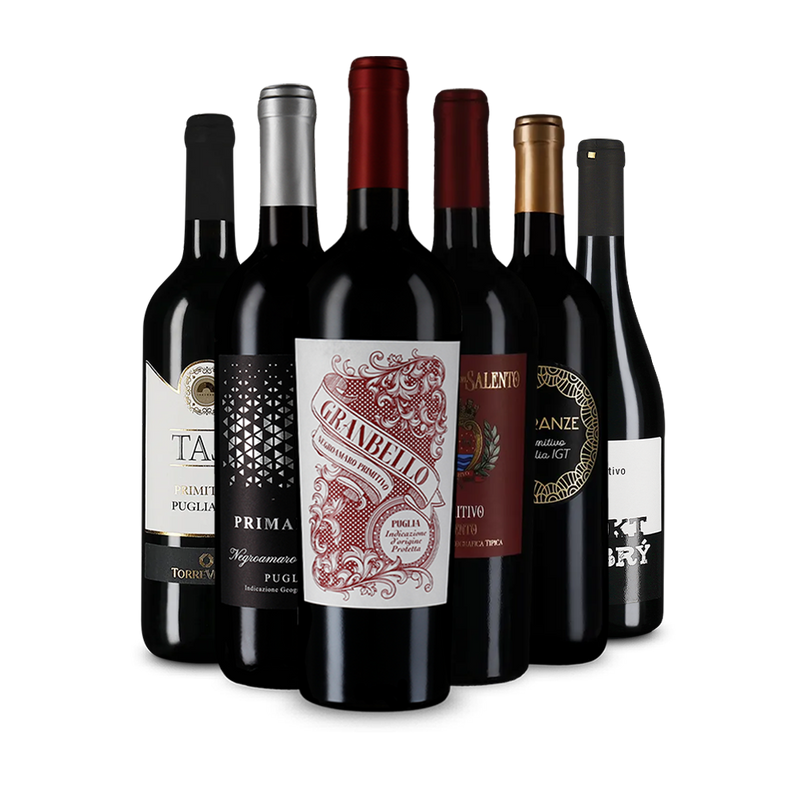 Der Trend-Rotwein Nr. 1: Primitivo im Entdeckerpaket – Gold