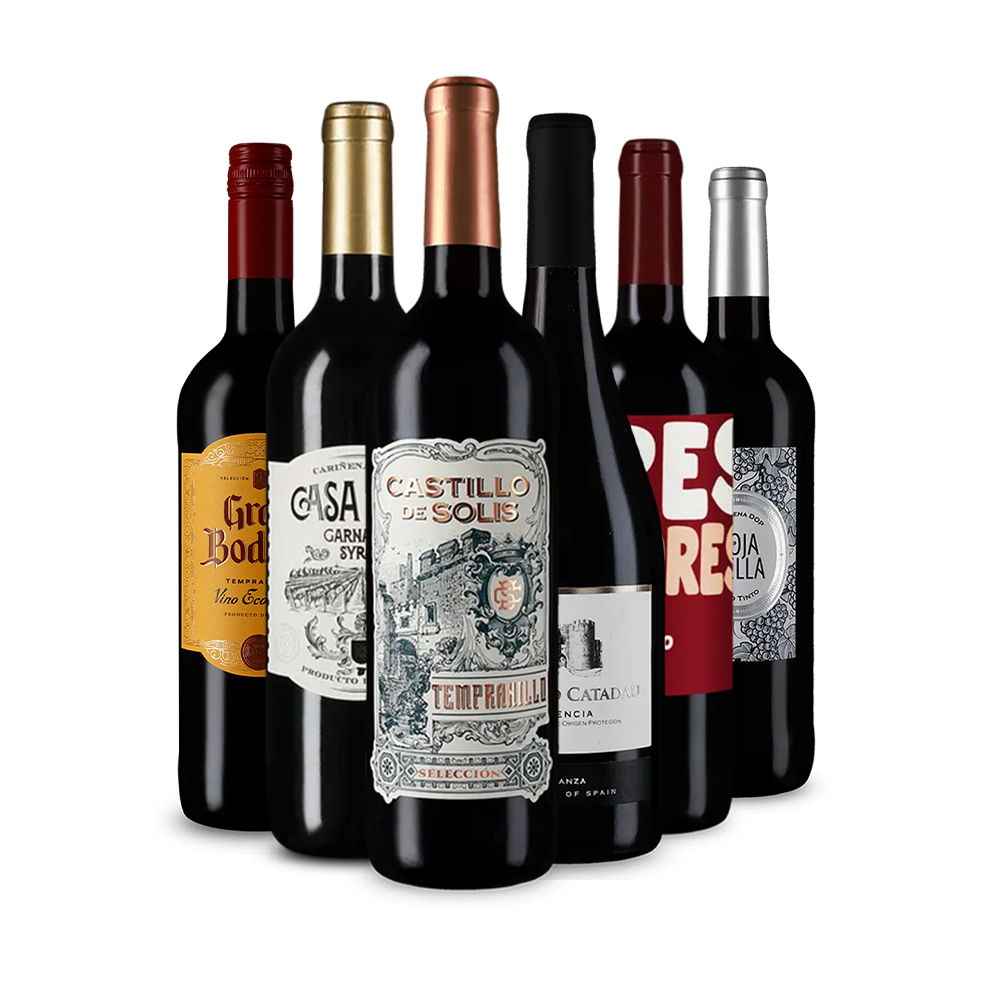 Temperamentvoll: spanische Rotweine im Entdeckerpaket