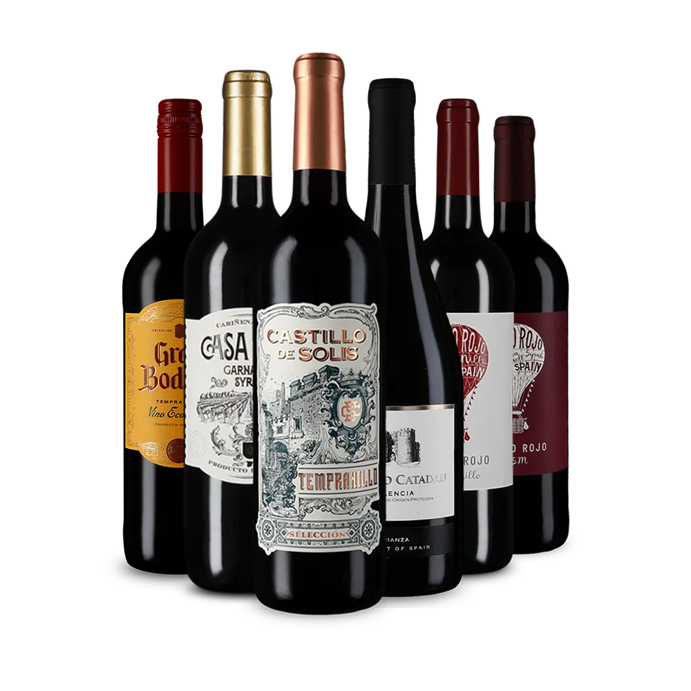Temperamentvoll: spanische Rotweine im Entdeckerpaket – Gold
