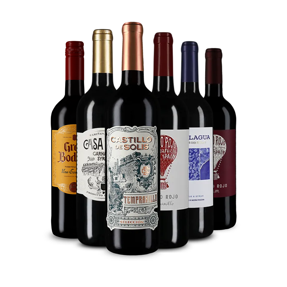 Temperamentvoll: spanische Rotweine im Entdeckerpaket