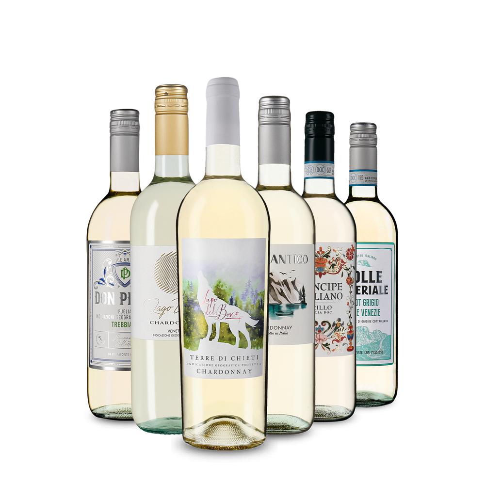 Italienischer Weißwein: unsere Verkostungsstars im Paket – Gold