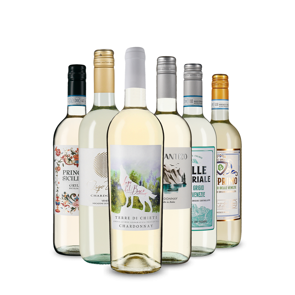 Italienischer Weißwein: unsere Verkostungsstars im Paket