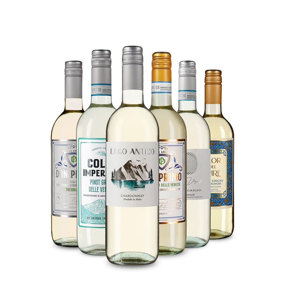 Italienischer Weißwein: unsere Verkostungsstars im Paket
