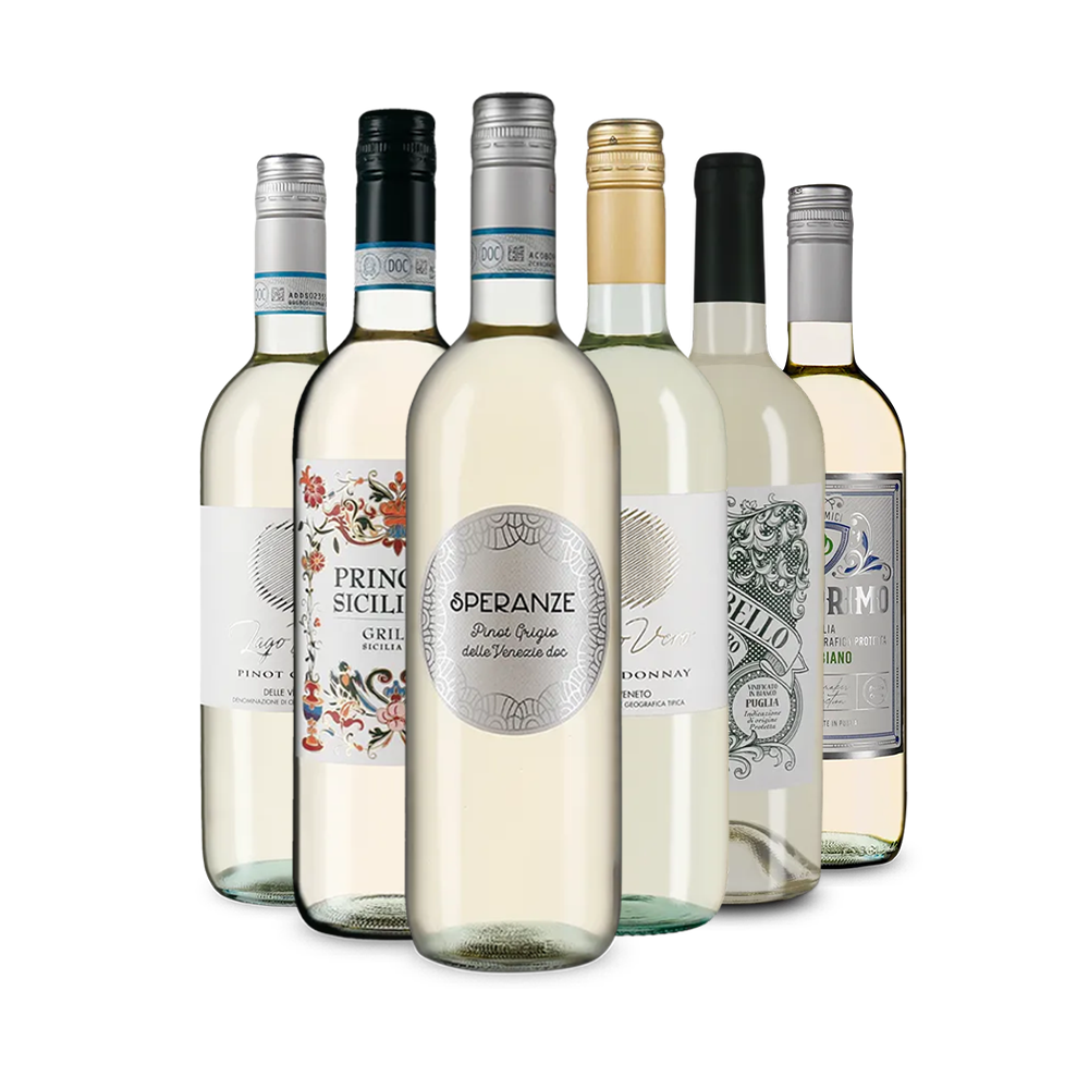 Italienischer Weißwein: unsere Verkostungsstars im Paket – Gold