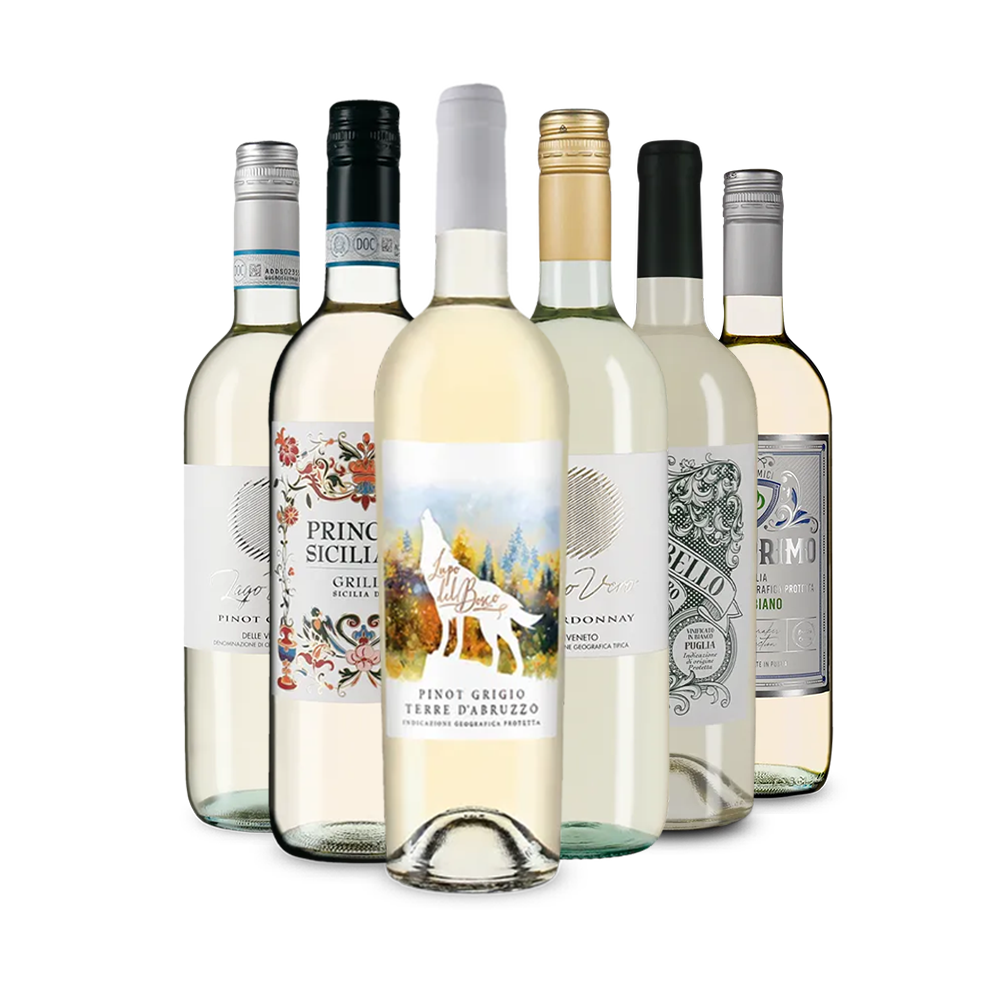 Italienischer Weißwein: unsere Verkostungsstars im Paket – Gold