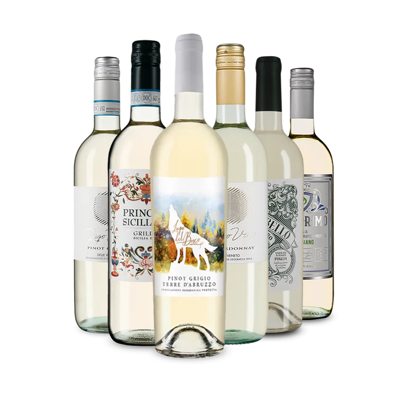 Italienischer Weißwein: unsere Verkostungsstars im Paket – Gold