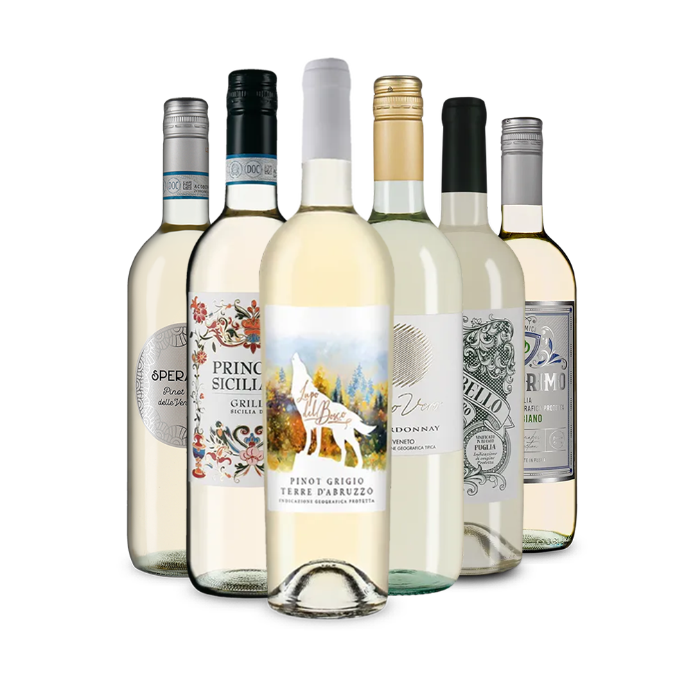 Italienischer Weißwein: unsere Verkostungsstars im Paket