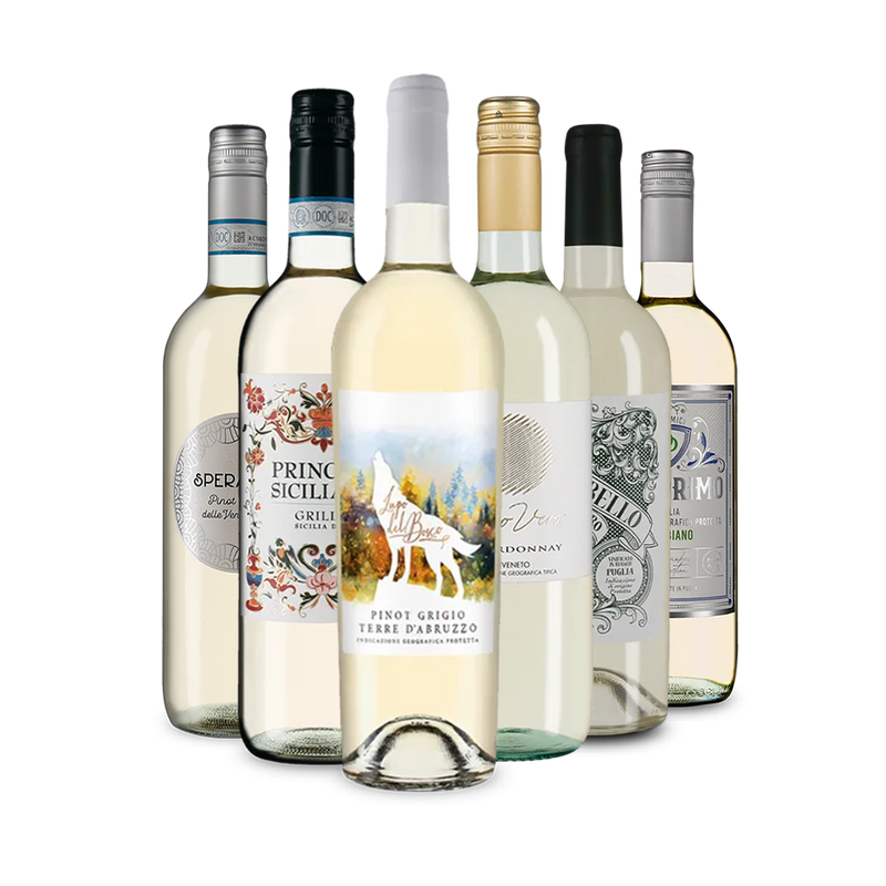 Italienischer Weißwein: unsere Verkostungsstars im Paket – Gold