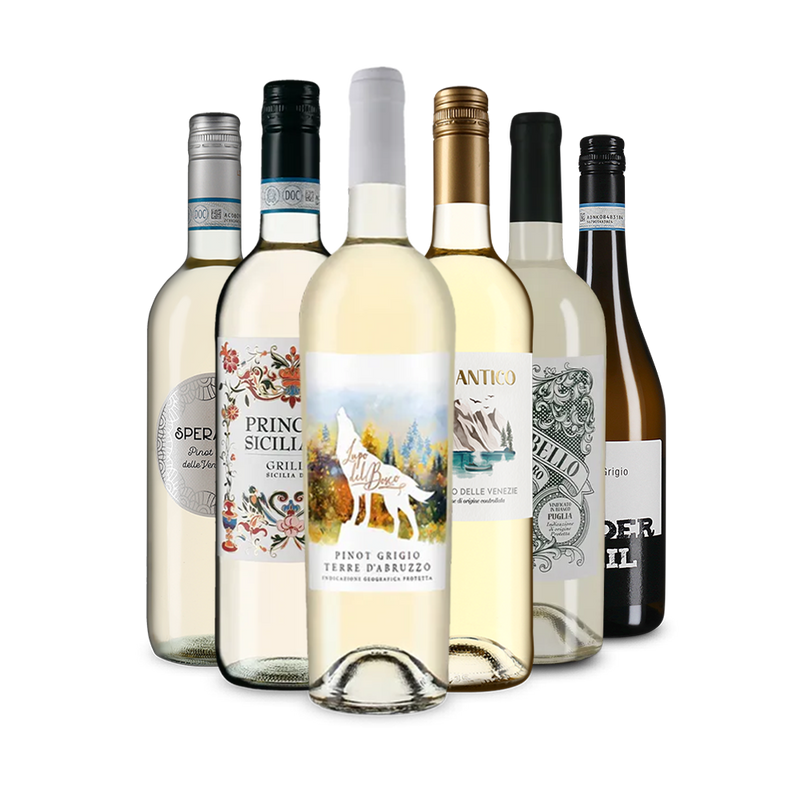 Italienischer Weißwein: unsere Verkostungsstars im Paket – Gold