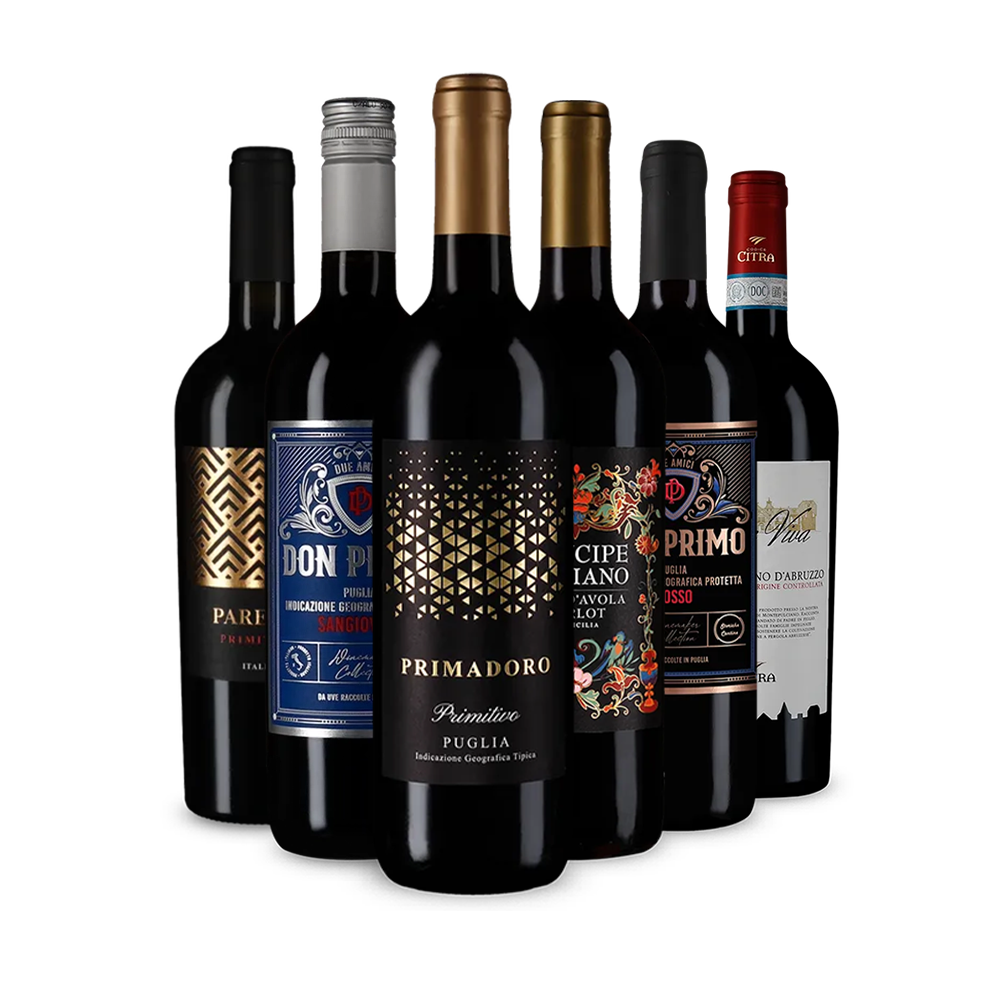 Italienische Rotweine zum Verlieben im Entdeckerpaket