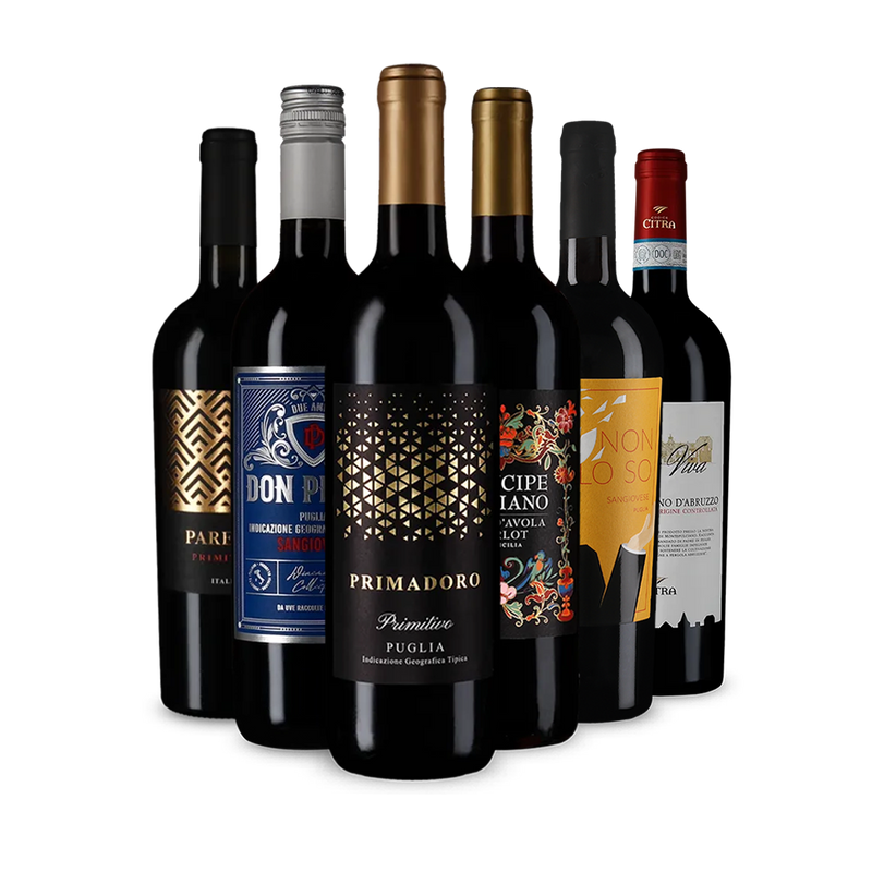 Italienische Rotweine zum Verlieben im Entdeckerpaket