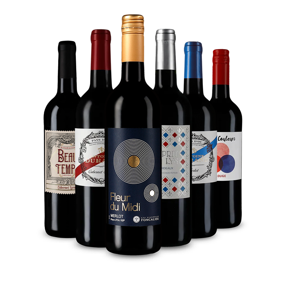 Französische Rotweinperlen im Entdeckerpaket