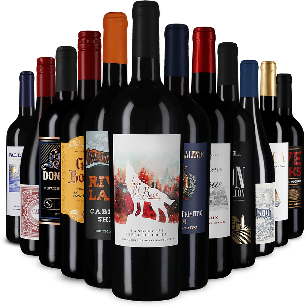 Rotweinempfehlungen im Kennenlernpaket