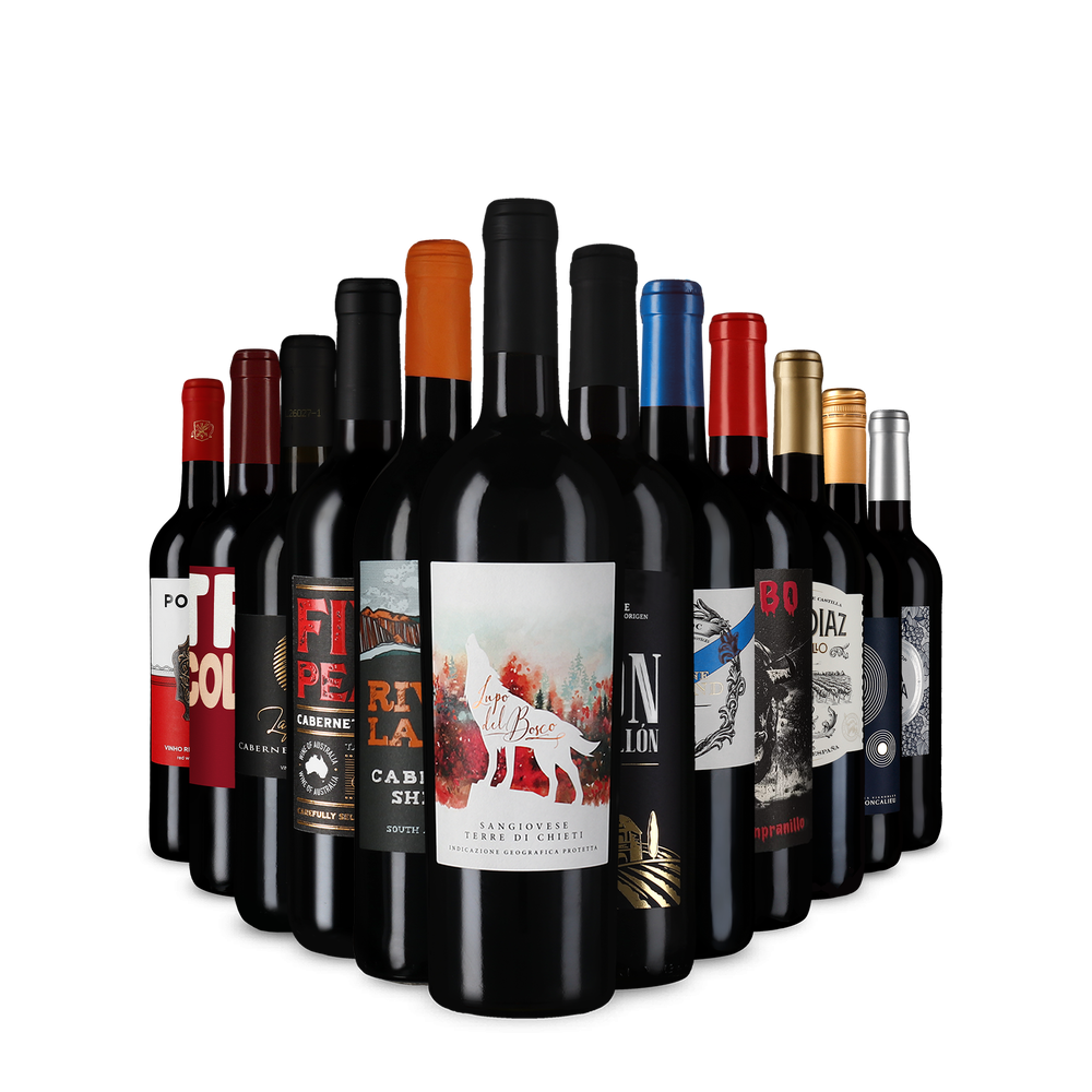 Rotweinempfehlungen im Kennenlernpaket