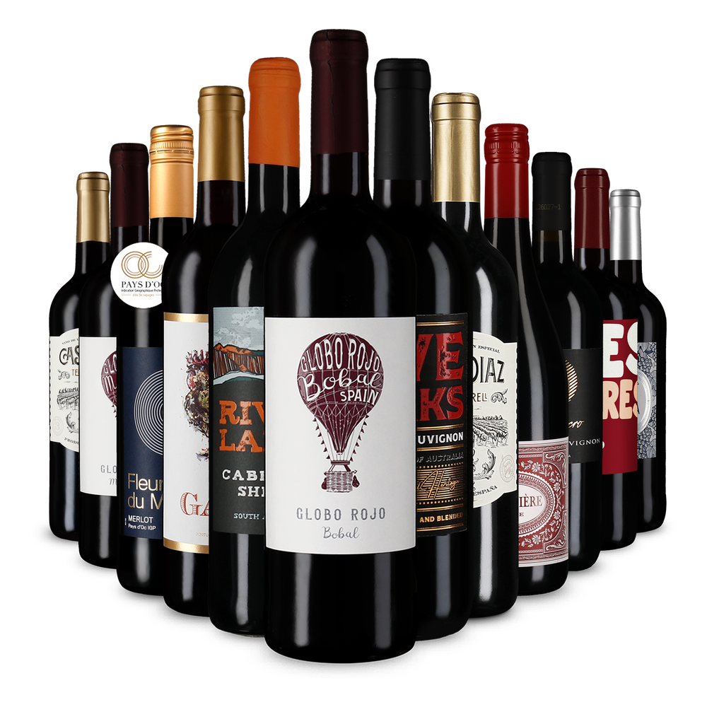 12x1 Rotwein Kennenlernpaket