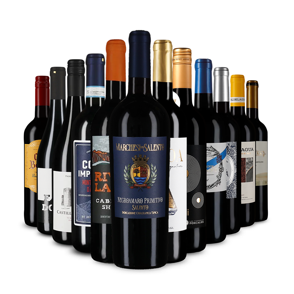 Rotweinempfehlungen im Kennenlernpaket – Gold