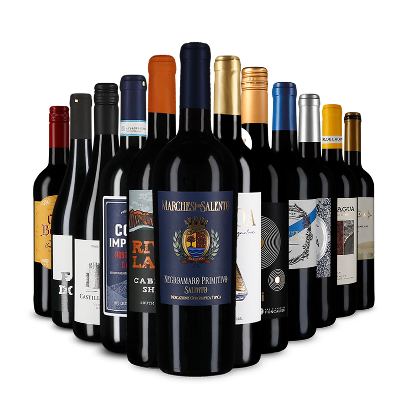 Rotweinempfehlungen im Kennenlernpaket