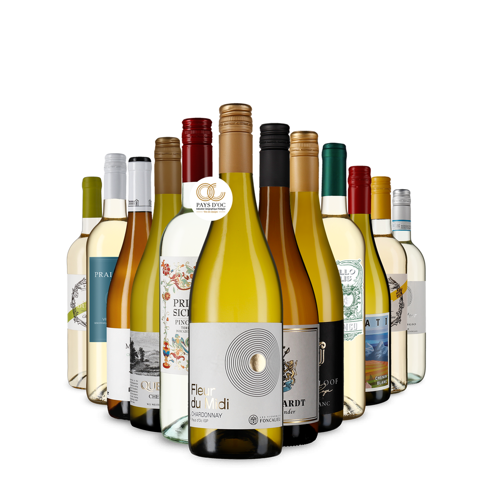 Die Weißwein-Vielfalt im Kennenlernpaket