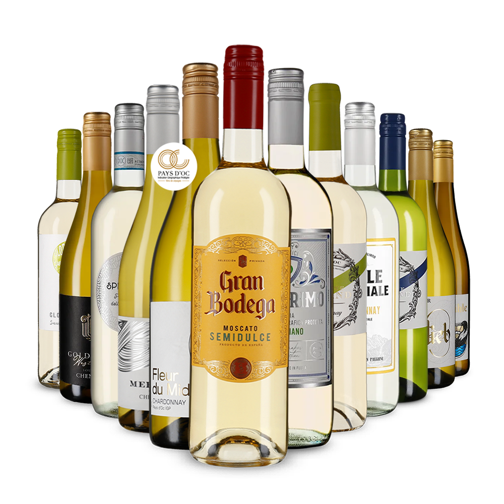 Die Weißwein-Vielfalt im Kennenlernpaket