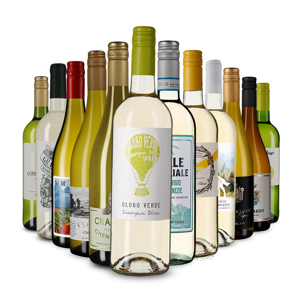 Die Weißwein-Vielfalt im Kennenlernpaket – Gold