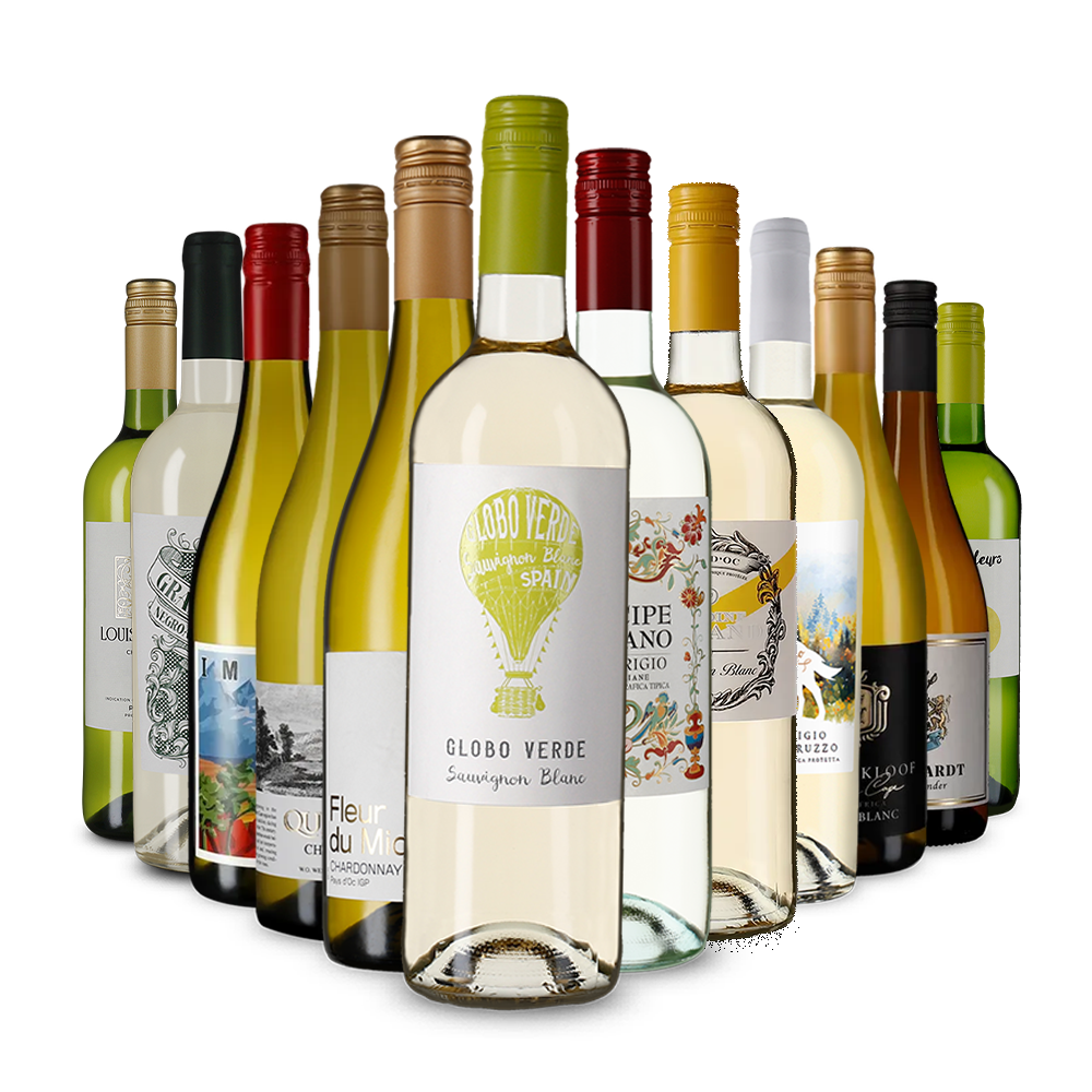 Die Weißwein-Vielfalt im Kennenlernpaket