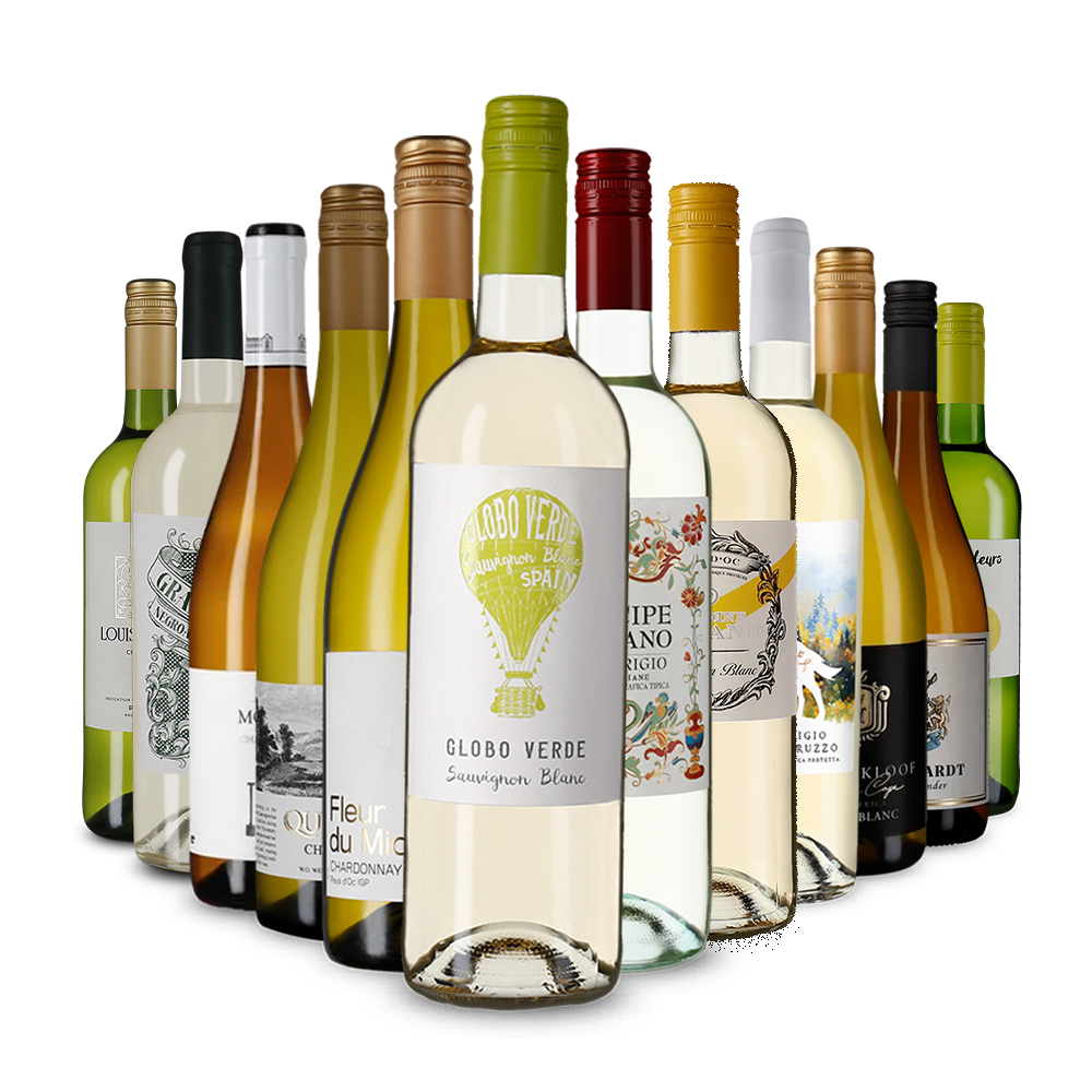 Die Weißwein-Vielfalt im Kennenlernpaket