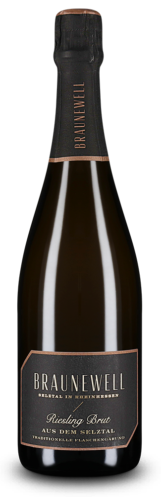 Weingut Braunewell Riesling aus dem Selztal Sekt brut – Gold