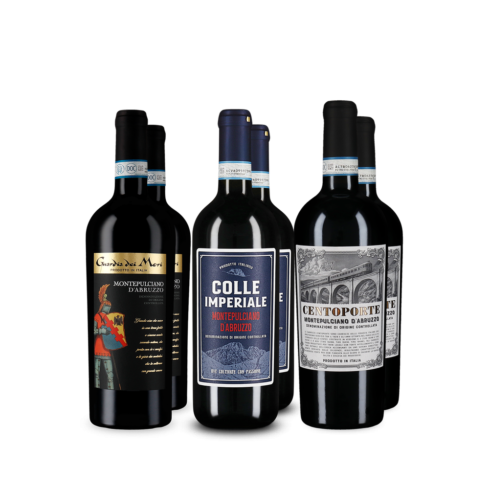 3x2 Montepulciano d'Abruzzo im Entdeckerpaket