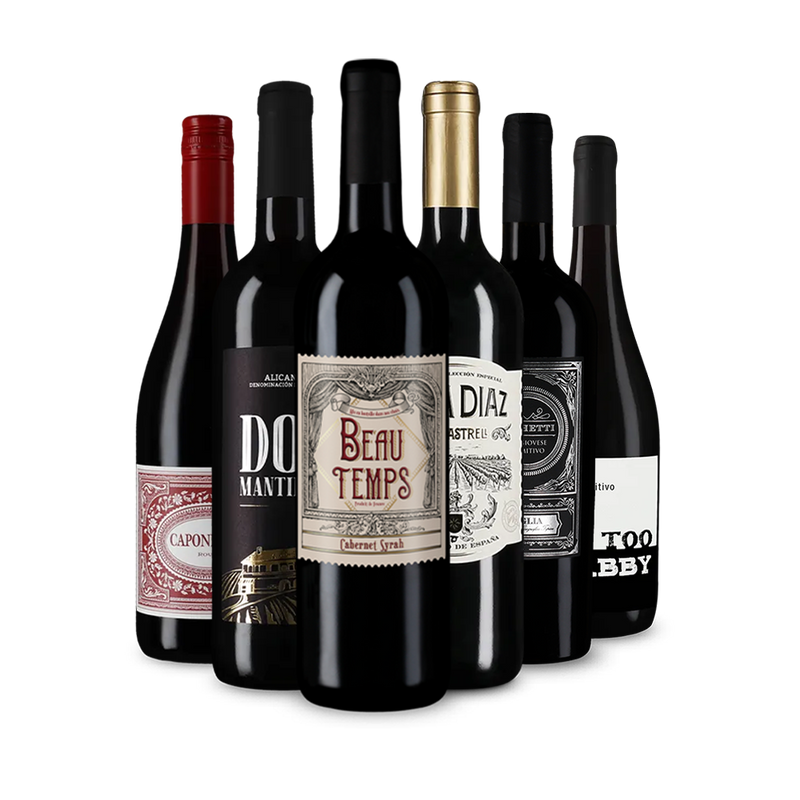 Rotwein international: das Goldsieger-Paket