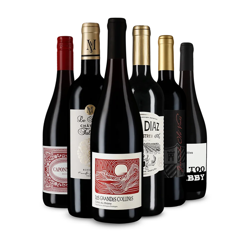 Rotwein international: das Goldsieger-Paket – Gold