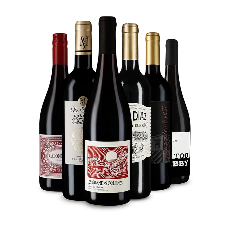 Rotwein international: das Goldsieger-Paket – Gold