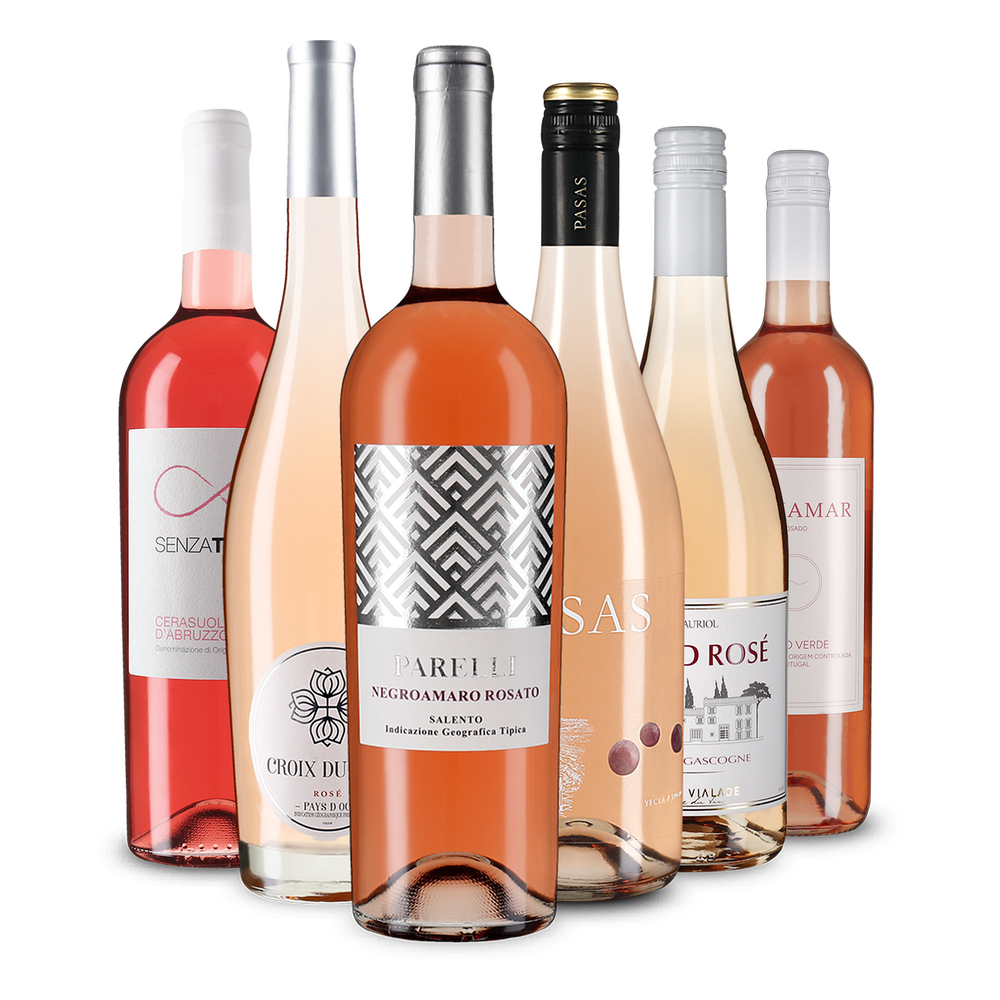 6x1 Rosé Entdeckerpaket Europa