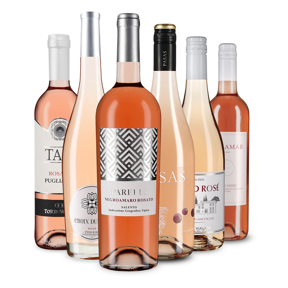 6x1 Rosé Entdeckerpaket Europa