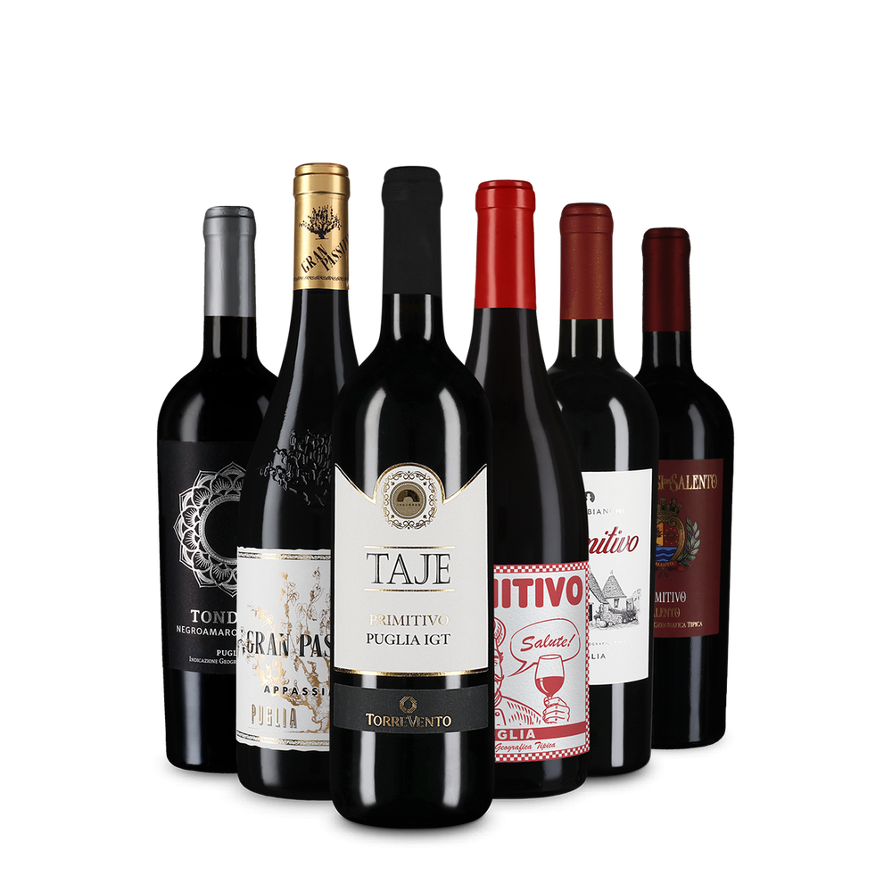 Primitivo-Highlights aus Apulien – Gold