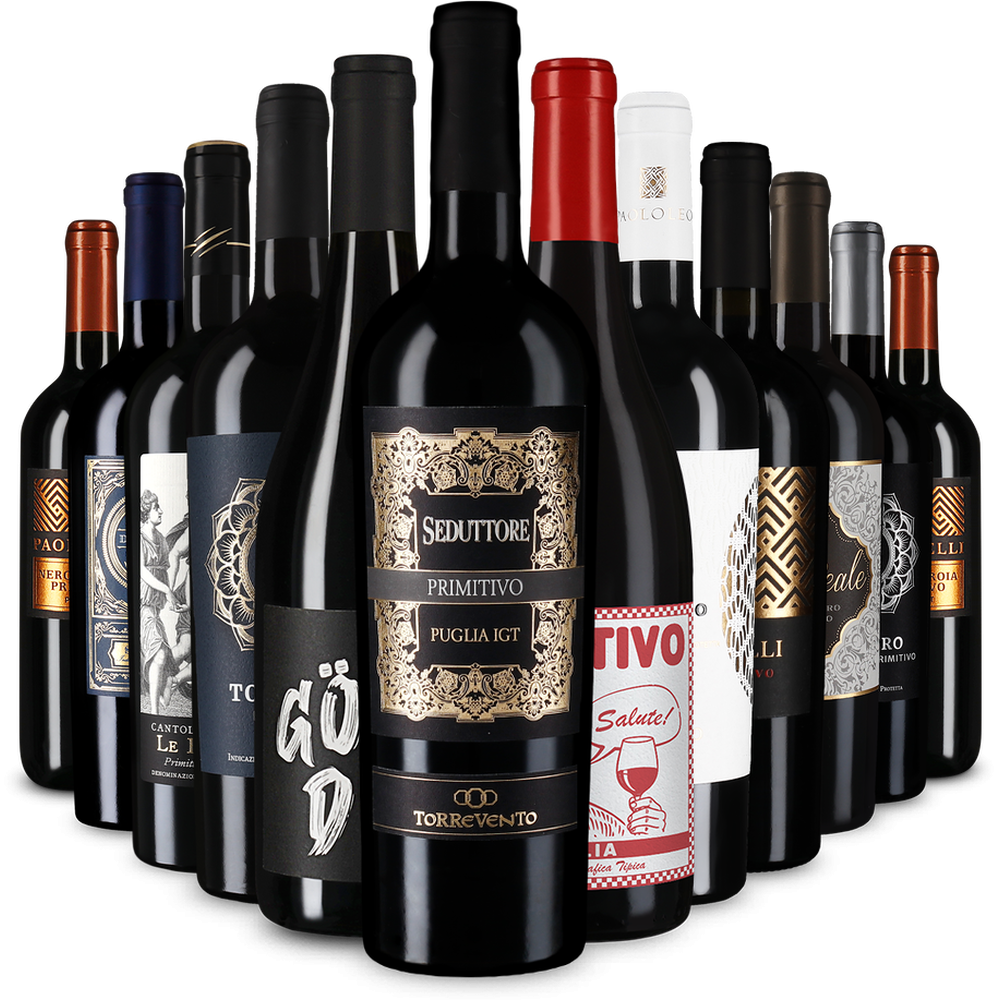 Primitivo-Highlights im XXL-Paket – Gold