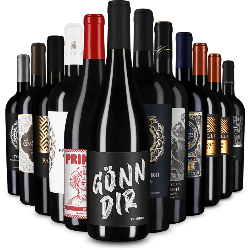 Primitivo-Highlights im XXL-Paket – Gold