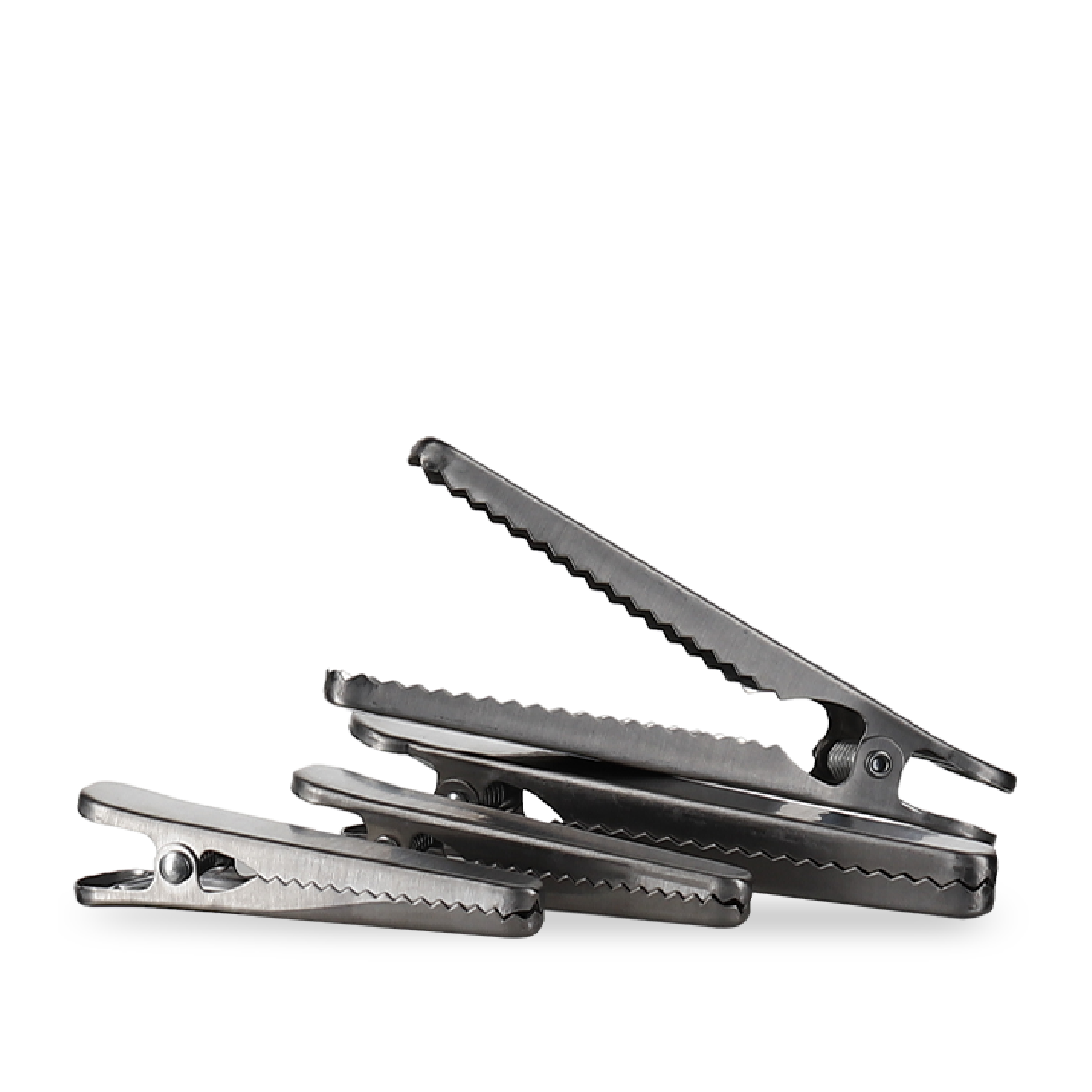 Weinfürst Verschlussklammern aus Edelstahl in zwei Größen im 4er-Set