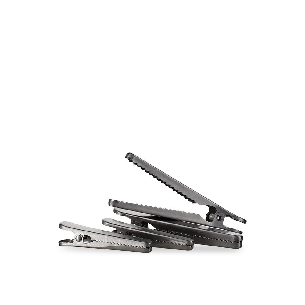 Weinfürst Verschlussklammern aus Edelstahl in zwei Größen im 4er-Set