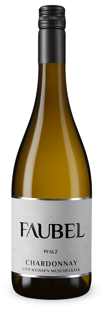 Faubel Chardonnay vom weißen Muschelkalk trocken 2024 – Gold