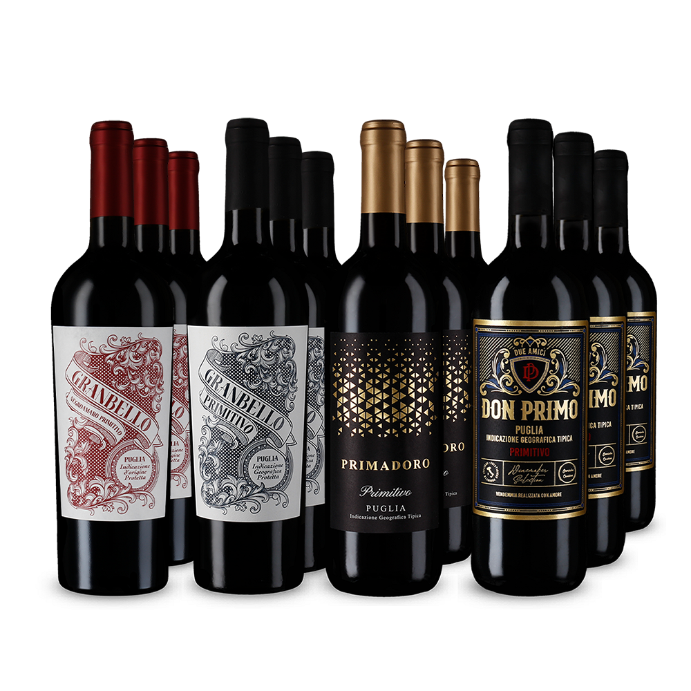Primitivo-Hits im 4x3-Paket